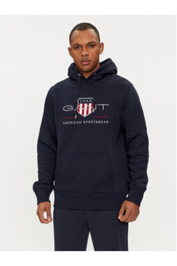 Gant Mens Sweatshirt 2047082 Navy Blue