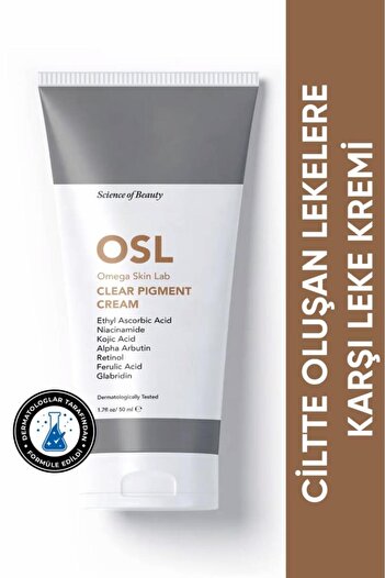 OSL Omega Skin Lab Omega Skın Lab Clear Pigment Cream 50 ml