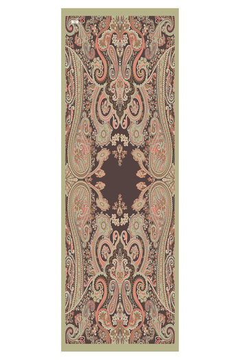 Qef Summer Shawl - Jade Brown Deluxe