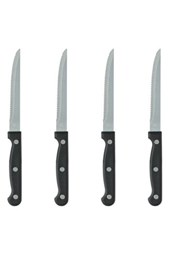 OEM Stainless Steel Serrated Knives - 4 pieces Azul