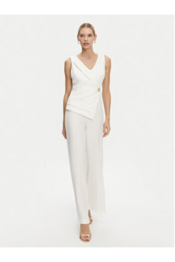 RINASCIMENTO Women's Jumpsuit CFC0122537003 White