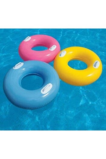 Intex Inflatable Hi-Gloss Swim Floating Tube Ring
