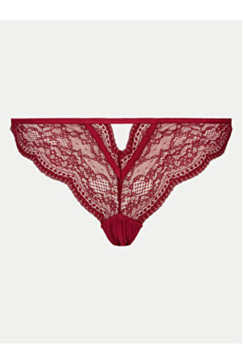 Hunkemöller hunkemoller Women's Brazilian Briefs 206371 Burgundy
