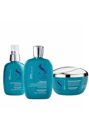 Alfaparf Milano Set pentru păr ondulat Alfaparf Milano Curls Șampon 250ml, Mască 200ml, Spray 125ml