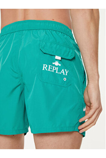 Replay Men's Swim Shorts LM1119.000.82972 Green