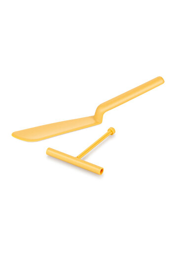 zola Pancake turner and stretcher set, plastic, 32 cm, orange