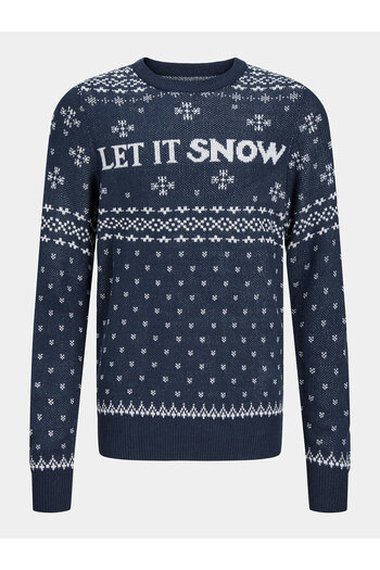 Jack & Jones Pulover Jack Jones Junior pentru băieți 12247507 Bleumarin