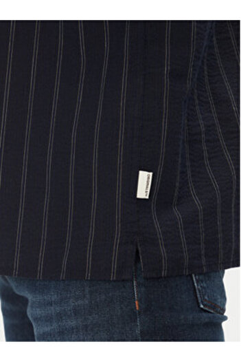 Jack & Jones jack jones Mens Shirt 12271099 Navy Blue