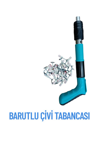 hedefsan BARUTLU ÇİVİ TABANCASI 100 ADET ÇİVİ HEDİYELİ