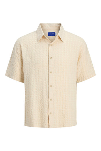 Jack & Jones jack jones Mens Shirt 12277184 Beige