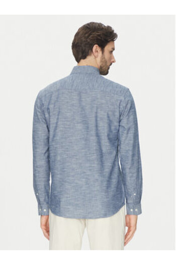 Jack & Jones Ανδρικό Πουκάμισο Jack Jones 12274599 Μπλε