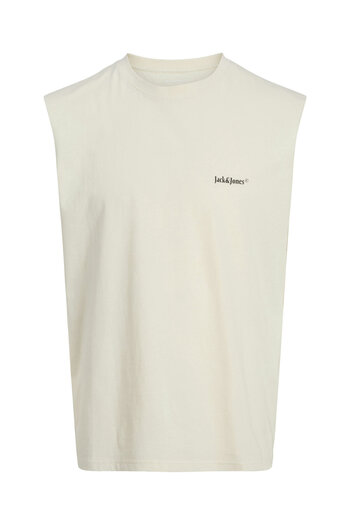 Jack & Jones Jack Jones Men's Tank Top 12273524 Ecru