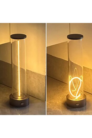 Forlife Dokunmatik Şarjlı Dekoratif Magnetik Led Masa Lambası