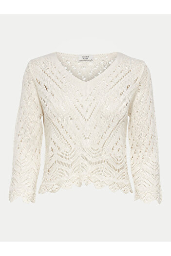 JDY Women's Sweater 15212788 White