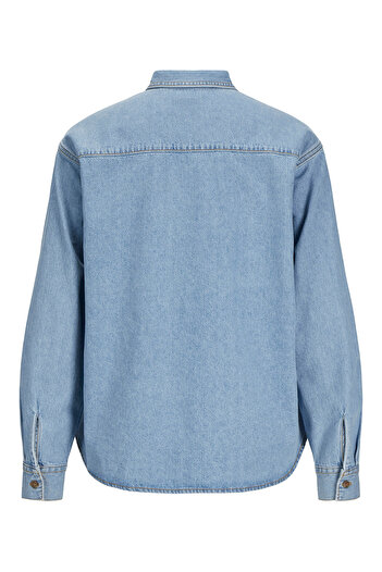 JJXX jjxx Cămașă din denim pentru femei 12269085 Albastră