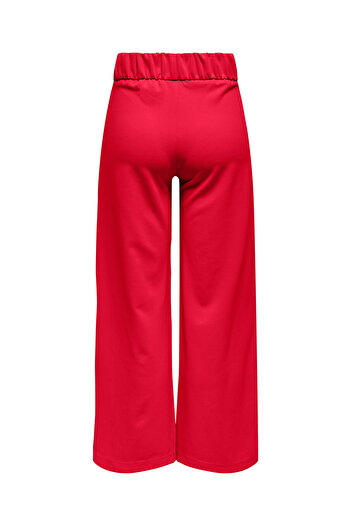 JDY Women's Fabric Trousers 15208430 Red