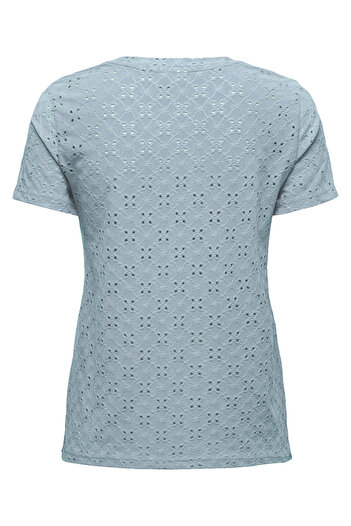 JDY Women's T-Shirt 15158450 Light Blue