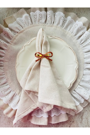 HOME OF BLOSSOM 2 Pieces Ribbon Model Napkin Ring