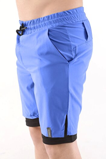 GHASSY CO. Ghassy Co Men's Running Quick Dry Micropolyester with Back Zipper Pocket and Towel Ring Training Fu