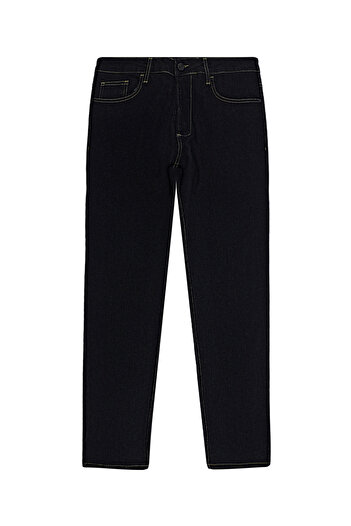Abdullah Kiğılı Regular Fit Denim Cotton Trousers