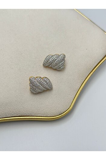 MyladyAccessoriess Design Full Zircon Stone Detailed Premium Earrings