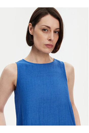 Kaos Rochie de vară pentru femei RP1MR066 Albastră