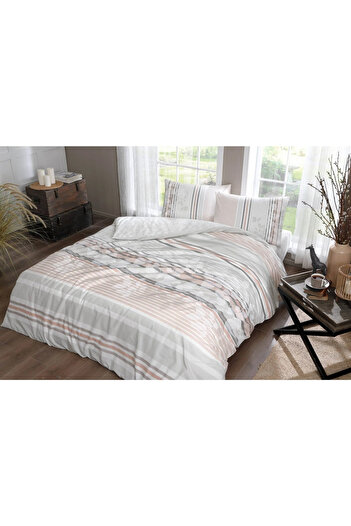 Taç Duvet Cover Set Melanie Stone Single