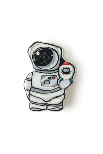 MATMEL Astronaut Large Button Handle - White / Black
