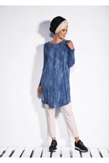 Alvina Shoulder Striped Tunic 4326