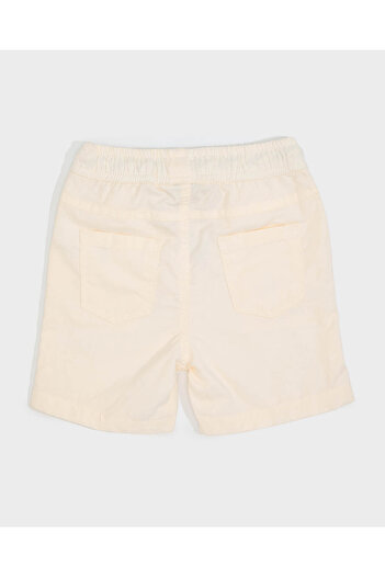 R&B Solid Shorts with Drawstring Waist