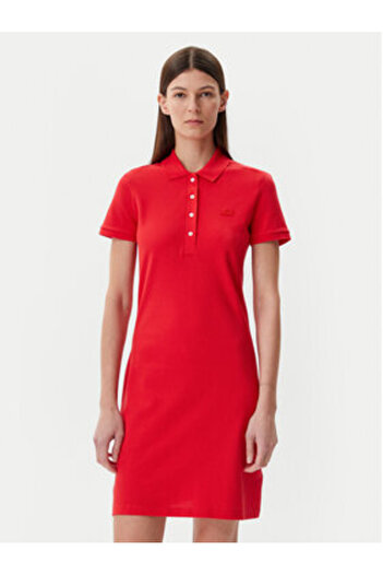 Lacoste Women's Casual Dress EF5473 Red