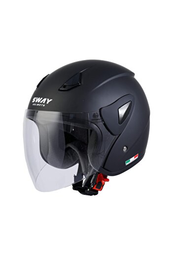 Sway SW 700 Matt Black Yarım Kask
