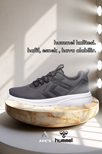 hummel Антрацит Текстиль Унісекс Спортивні Кросівки 724
