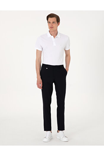 Pierre Cardin Lacivert Slim Fit Klasik Jogger Pantolon 50306715-VR033