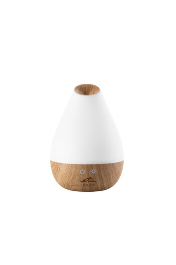 ETA Umidificator cu ultrasunete si difuzor aromaterapie ETA Aura 7634, 1.3 L, iluminare colora, 30 mp