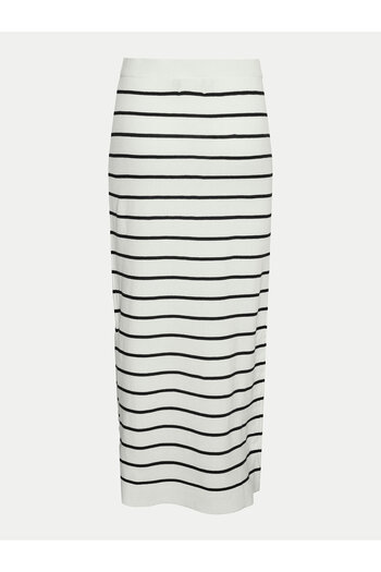 PIECES Women's Pencil Skirt 17150578 White