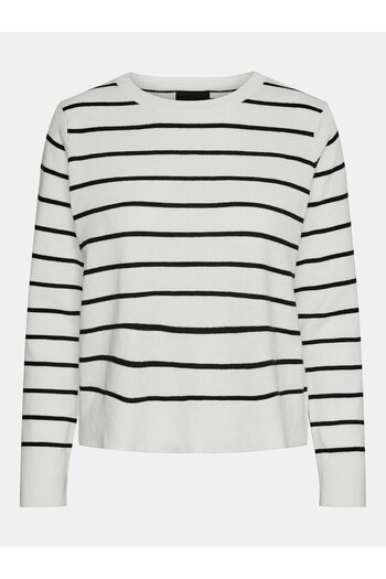 PIECES Women's Sweater 17150579 White