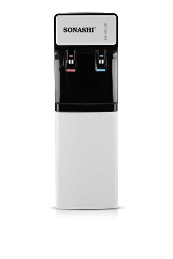sonashi Water Dispenser - Top Load With Hot & Cold Taps | Touch Control Model - Led Indicator, Compressor Co