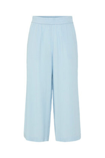 PIECES Women's Culottes 17154737 Light Blue