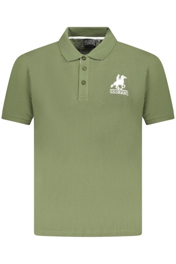 U.S. GRAND POLO EQUIPMENT & APPAREL U.S. Grand POLO Men's polo shirt with embroidered logo, cotton, Regular fit