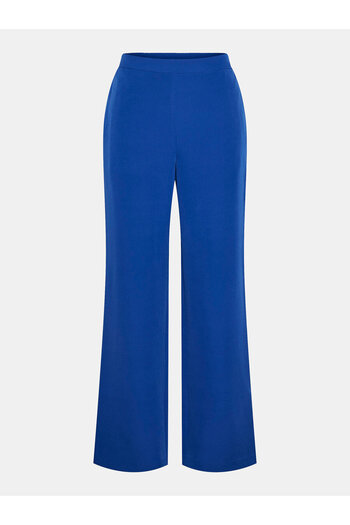 PIECES Women's fabric trousers 17140744 Blue