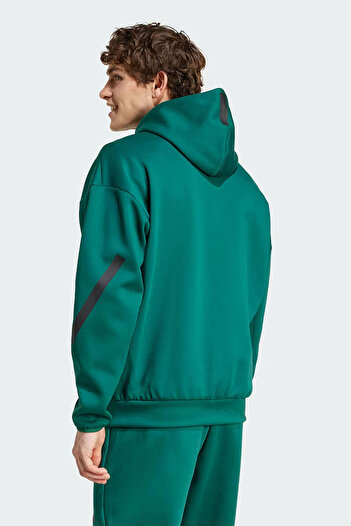 adidas Ανδρικό καθημερινό μονό μπλουζάκι με κουκούλα M Z.N.E. Fz Jf6539