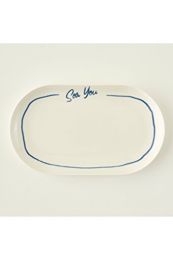 Bella Maison Marine Porcelain Presentation Plate (30 cm)