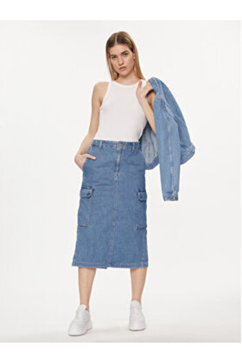 Levi's levi s Women's Denim Skirt A7539-0004 Blue