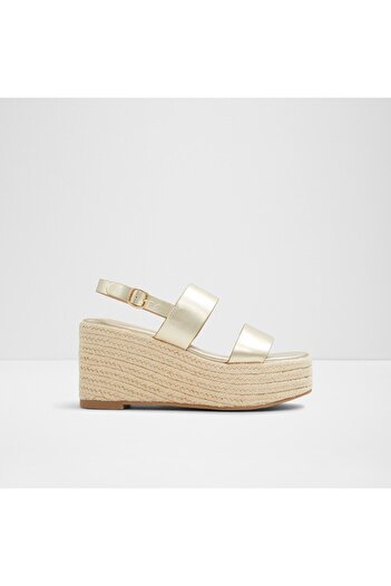 Aldo Keoni - Women's Gold Wedge Heeled Sandals
