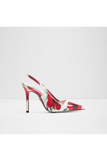 Aldo Lovebloom - Women's Faux Leather Multi Stiletto Laceless Heeled Shoes