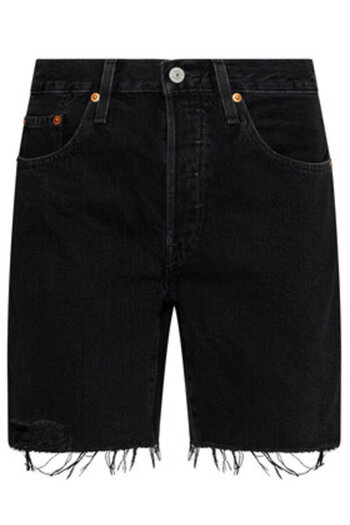 Levi's Pantaloni scurți din denim pentru femei levi's 85833-0016 negri