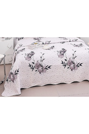CHIRASO CHIRASO Microfiber Quilted Duvet Set, 3 pieces, Duvet 220x240cm, 2 Pillowcases, with print