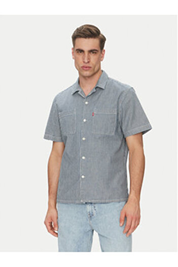 Levi's Cămașă Levi's pentru bărbați A8457-0015 Albastră