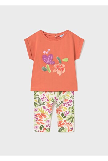 MAYORAL Baby Girl Printed T-Shirt Leggings Set